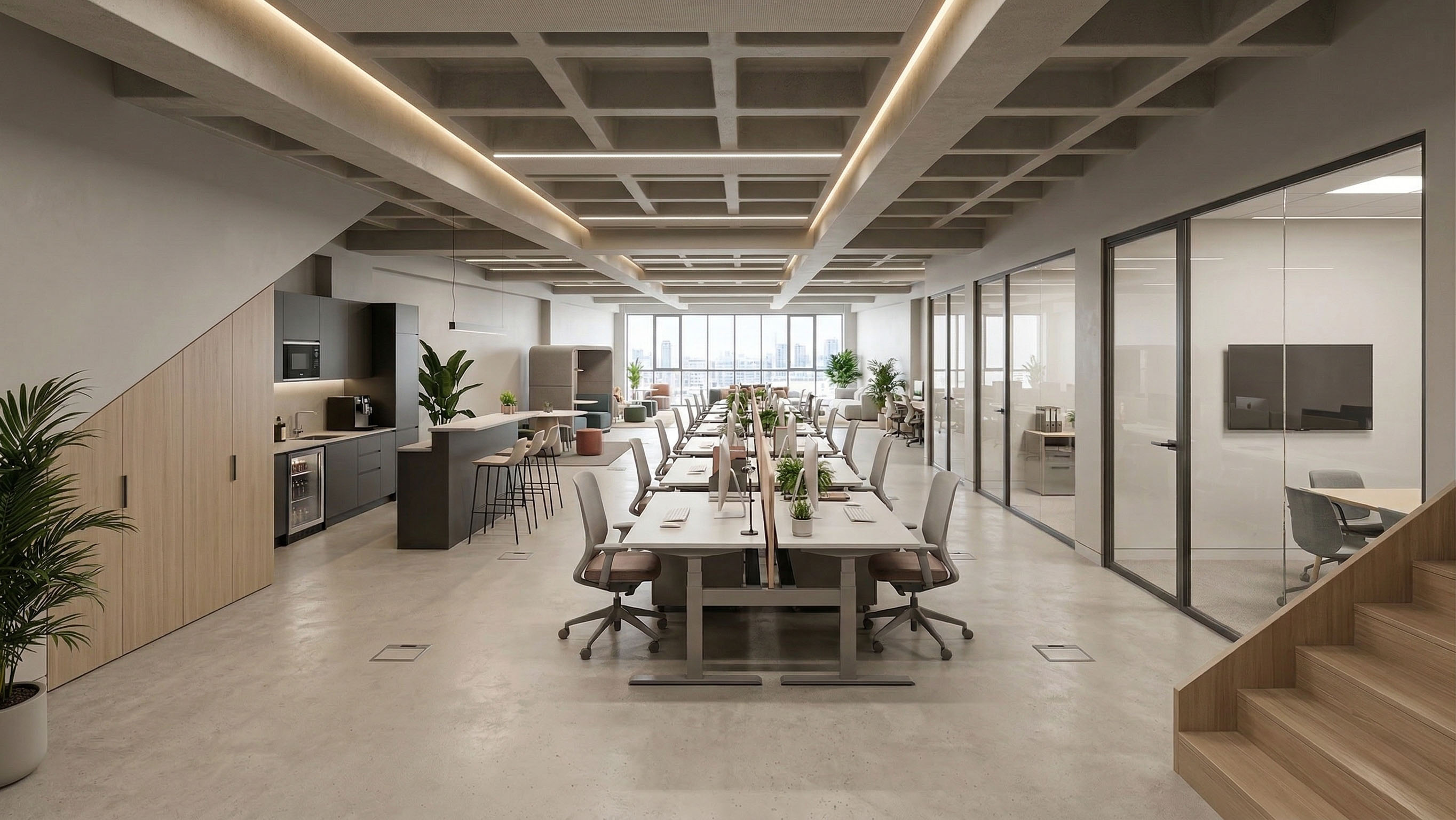 ISCH Working modern çalışma alanı